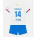 Günstige Barcelona Joao Felix #14 Babykleidung Auswärts Fussballtrikot Kinder 2023-24 Kurzarm (+ kurze hosen)